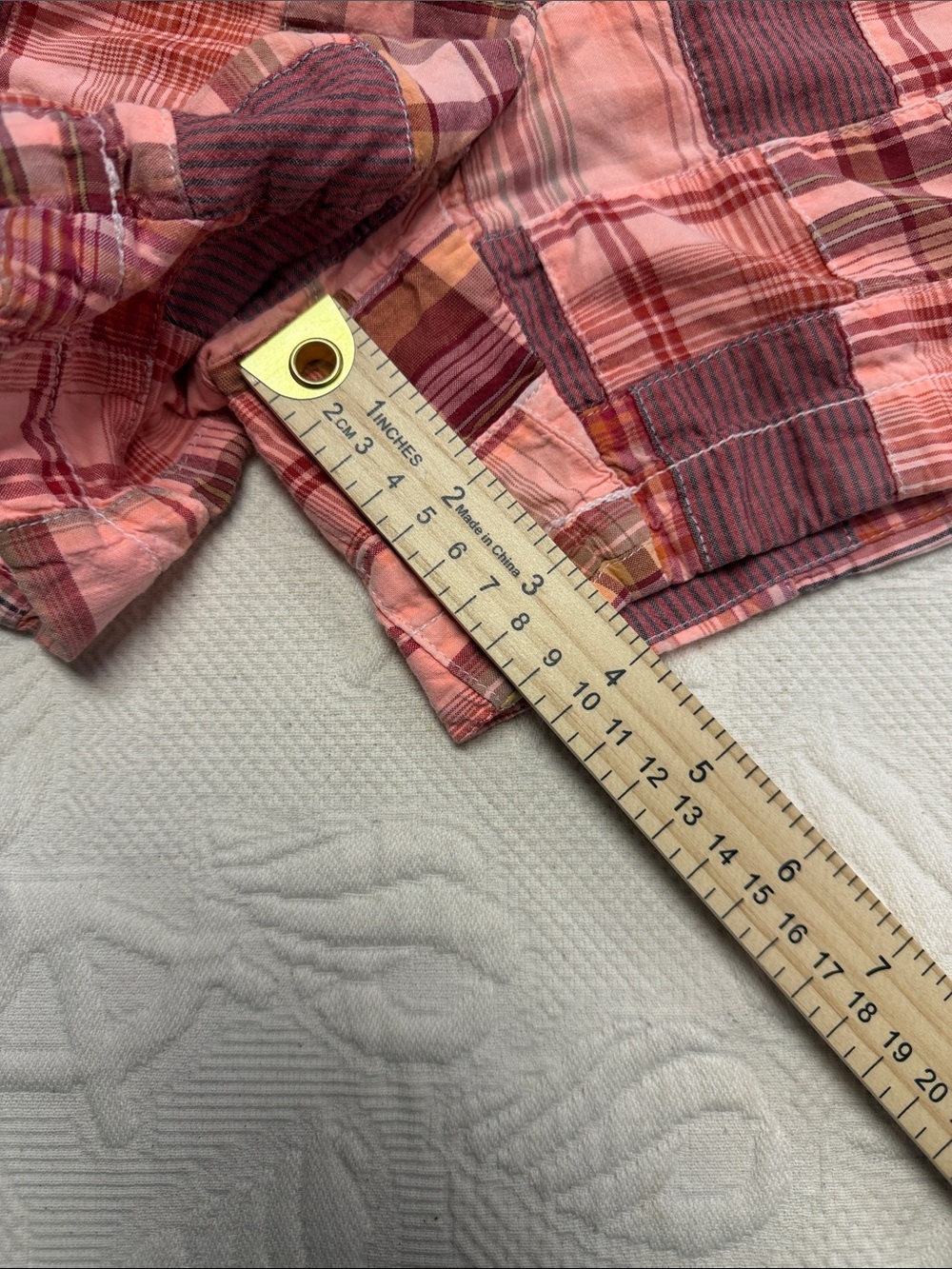 J Crew Madras plaid shorts 8 - Picture 7 of 8